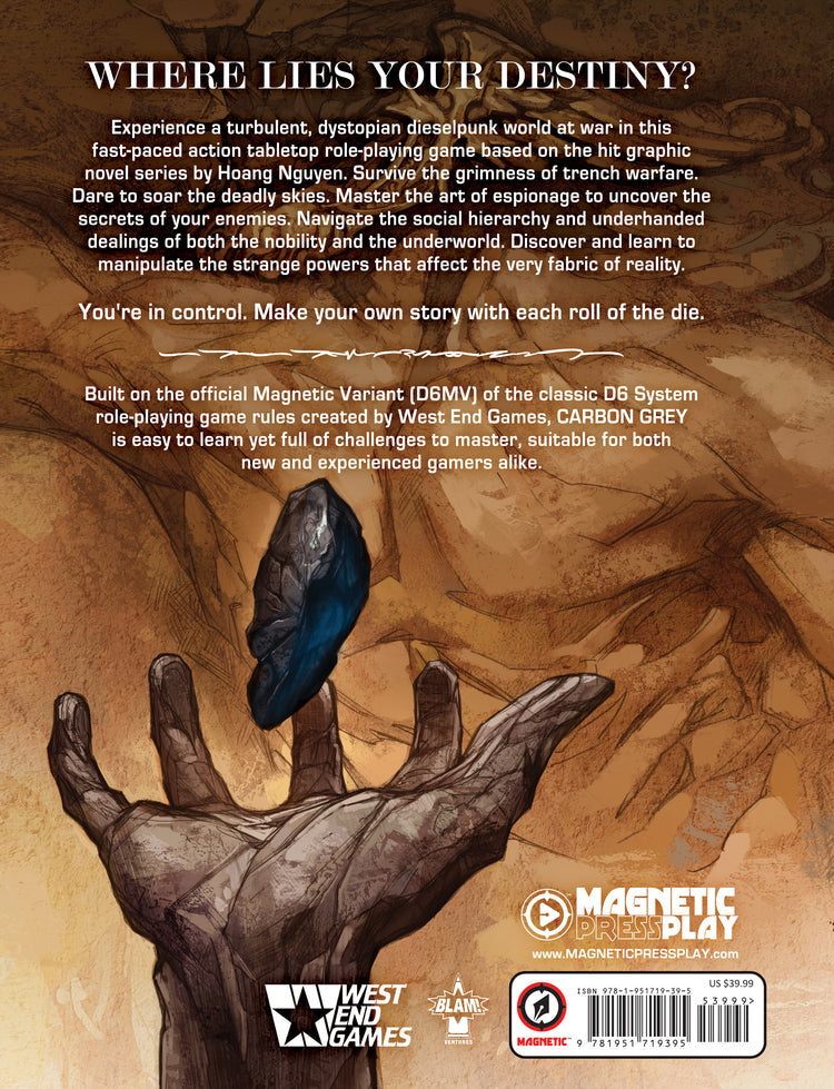 Carbon Grey RPG - Core Book
