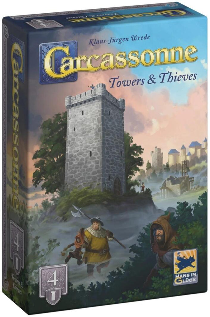 Towers and Thieves - Carcassonne Expansion 4 - 2025 Redesign
