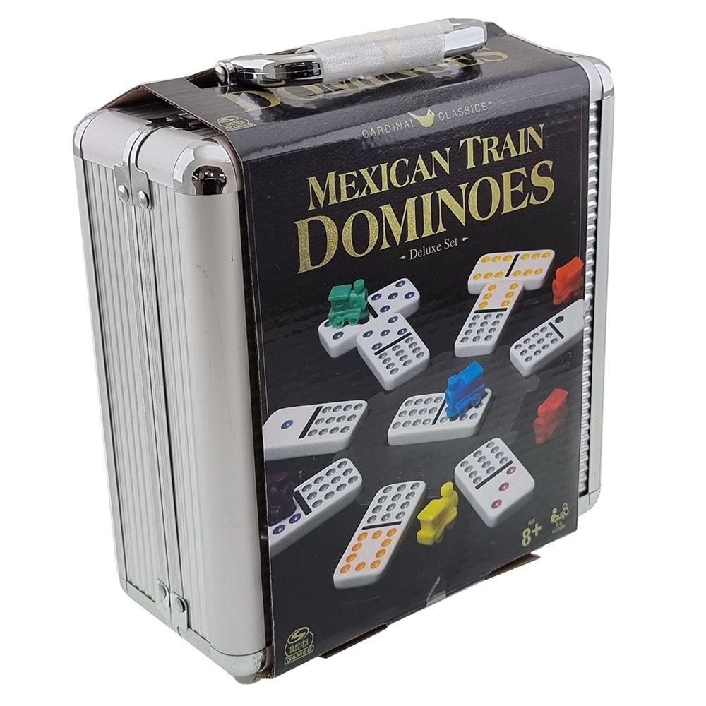 Mexican Train Dominoes in Carry Case