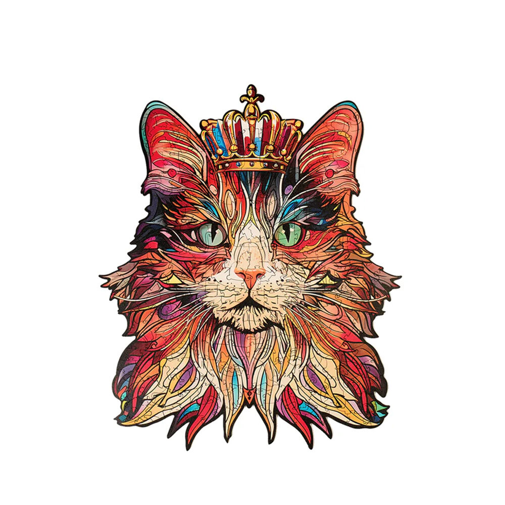 Cat King - Puzzle Paradise - Rowood Wooden Puzzle