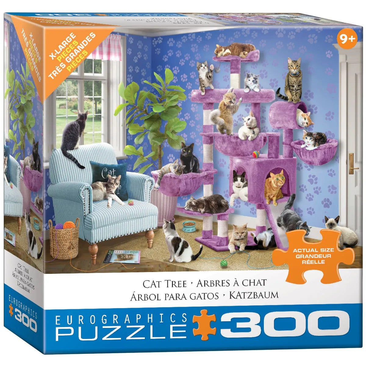 Cat Tree 300pc XL - Eurographics
