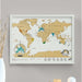 Scratch Map - Travel Edition