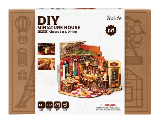 Cheers Bar and Dining - DIY MINI HOUSE - ROBOTIME