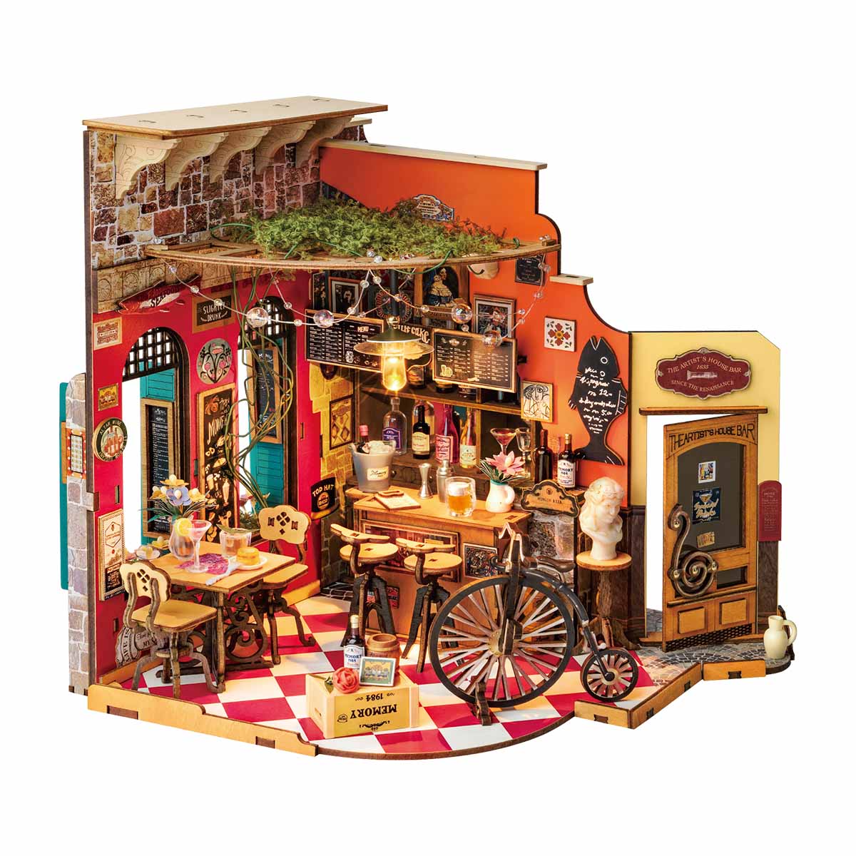 Cheers Bar and Dining - DIY MINI HOUSE - ROBOTIME