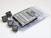 CHX25220 Opaque Dark Grey/copper Set of Ten