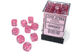CHX 27984 Borealis 12mm d6 Pink/silver Luminary Block