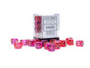 Gemini 12mm d6 Translucent Red-Violet/Gold Block (36)