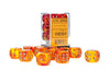 16mm D6 Gemini Red-Yellow/gold CHX26668