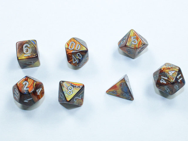 CHX20493 Lustrous Mini-Polyhedral Gold silver 7-Die set