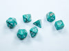 CHX20403 Marble Mini-Polyhedral Oxi-Copper white 7-Die Set