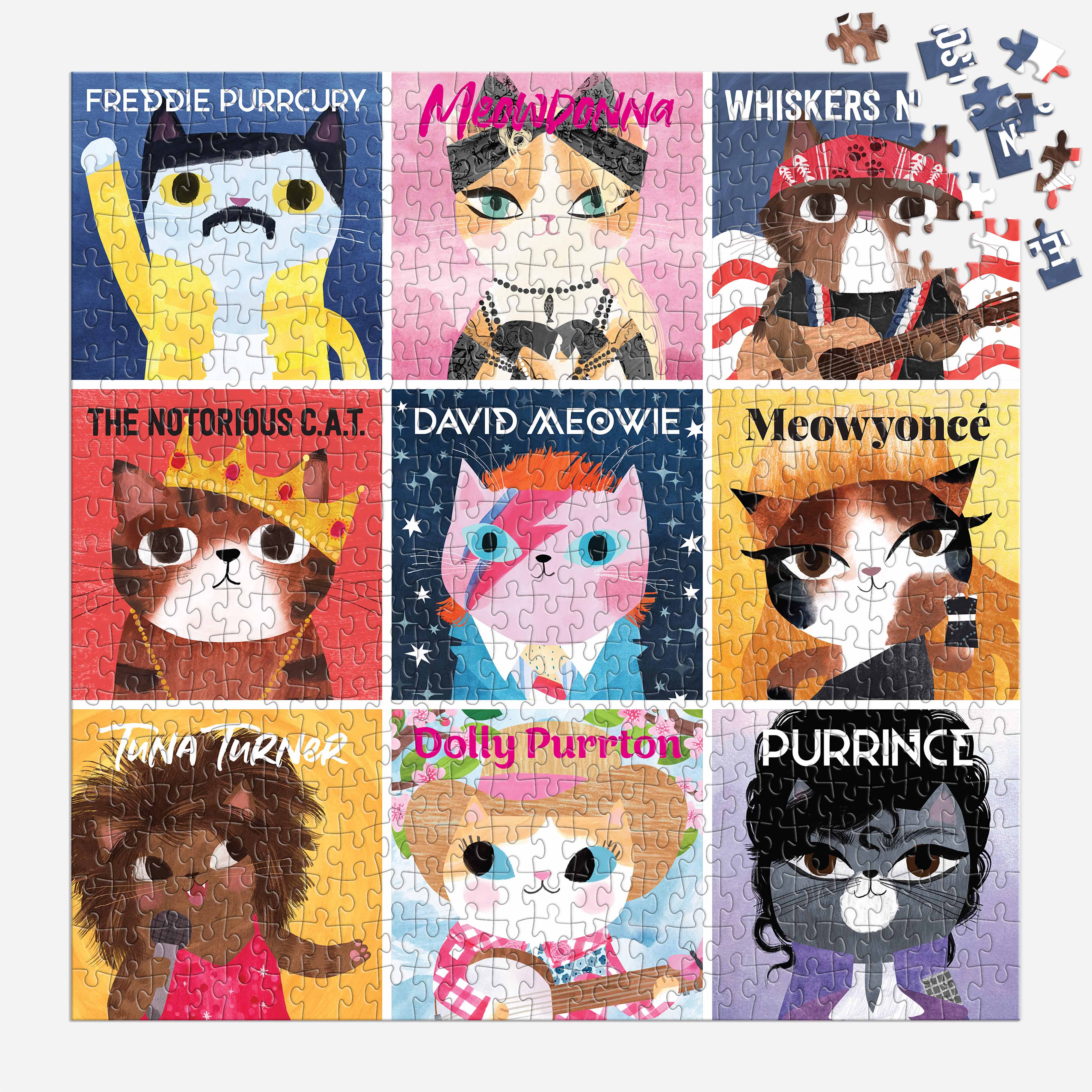 Music Cats - 500pc Galison