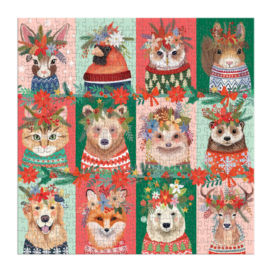Furry and Bright 500pc - Galison