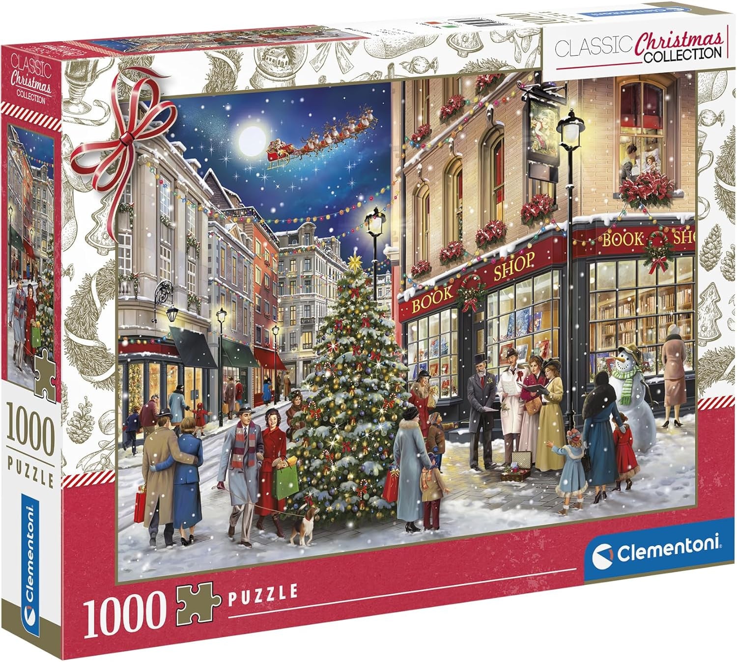 A CHRISTMAS STROLL - Clementoni - 1000p