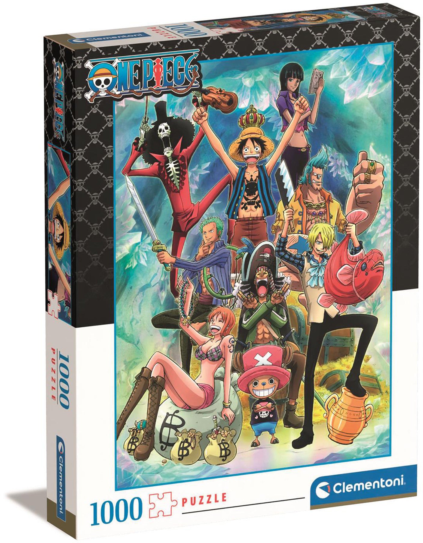 One Piece 1000 Piece Clementoni Puzzle HQC Anime Puzzle (Crew Portrait)