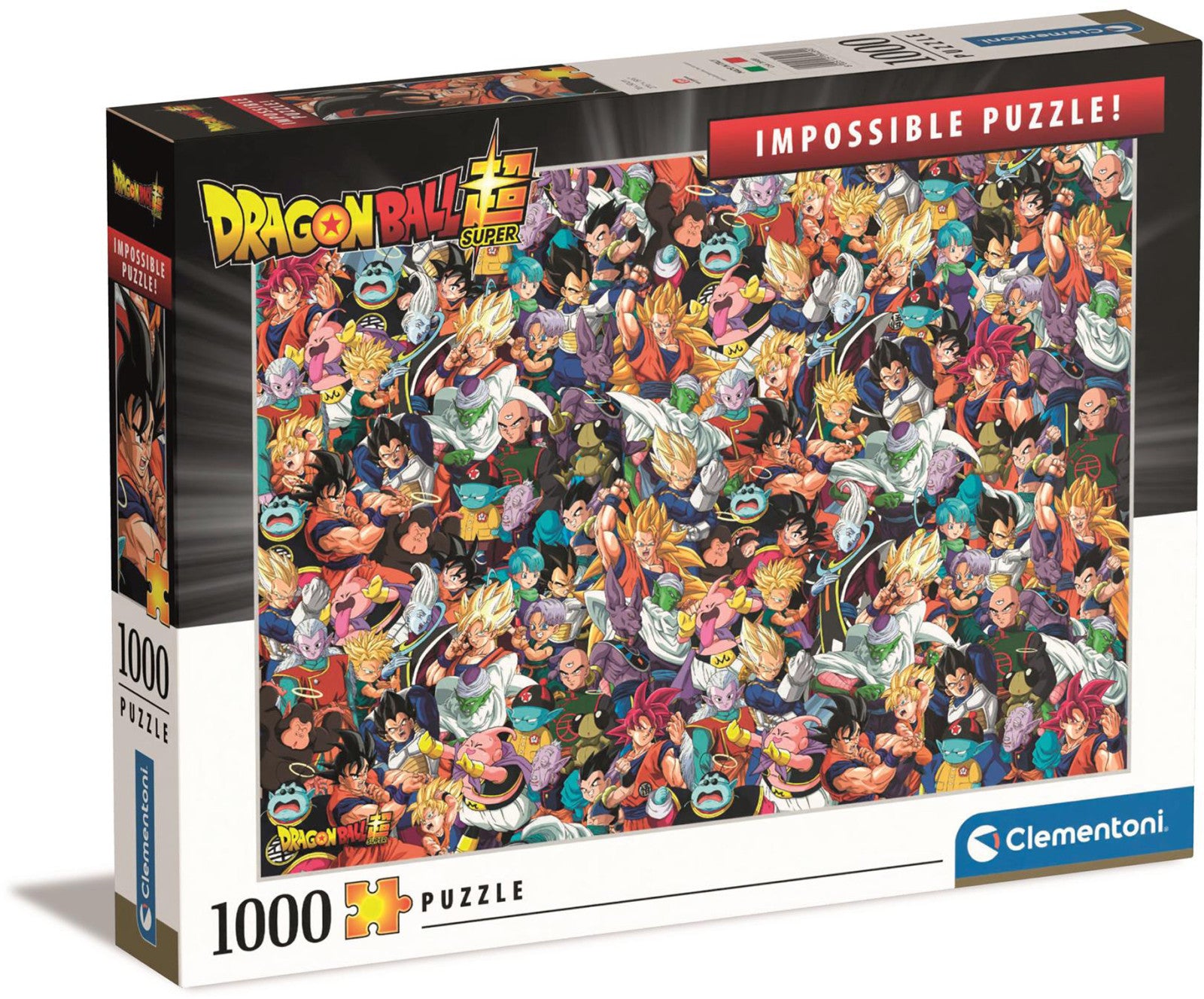 Dragon Ball Impossible 1000 Piece Clementoni Puzzle Anime Puzzle