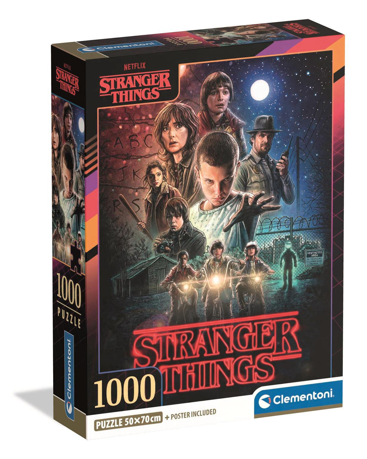 Stranger Things S1 1000 Piece Clementoni Puzzle