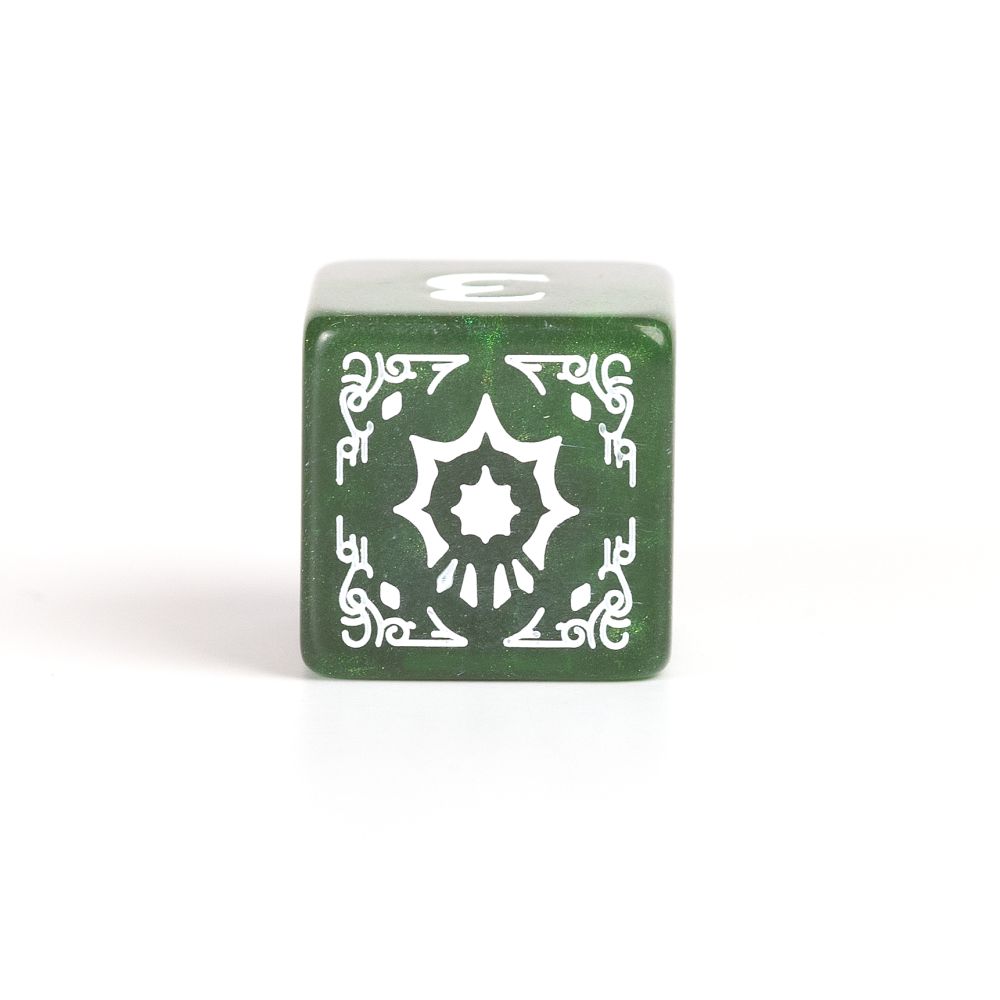 Cleric - Green - D&D Adventure Dice - Sirius Dice