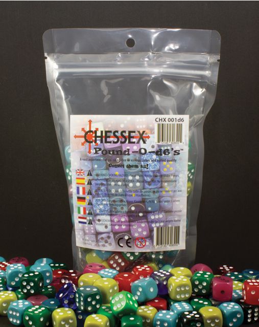 D6 - Chessex Pound of Dice