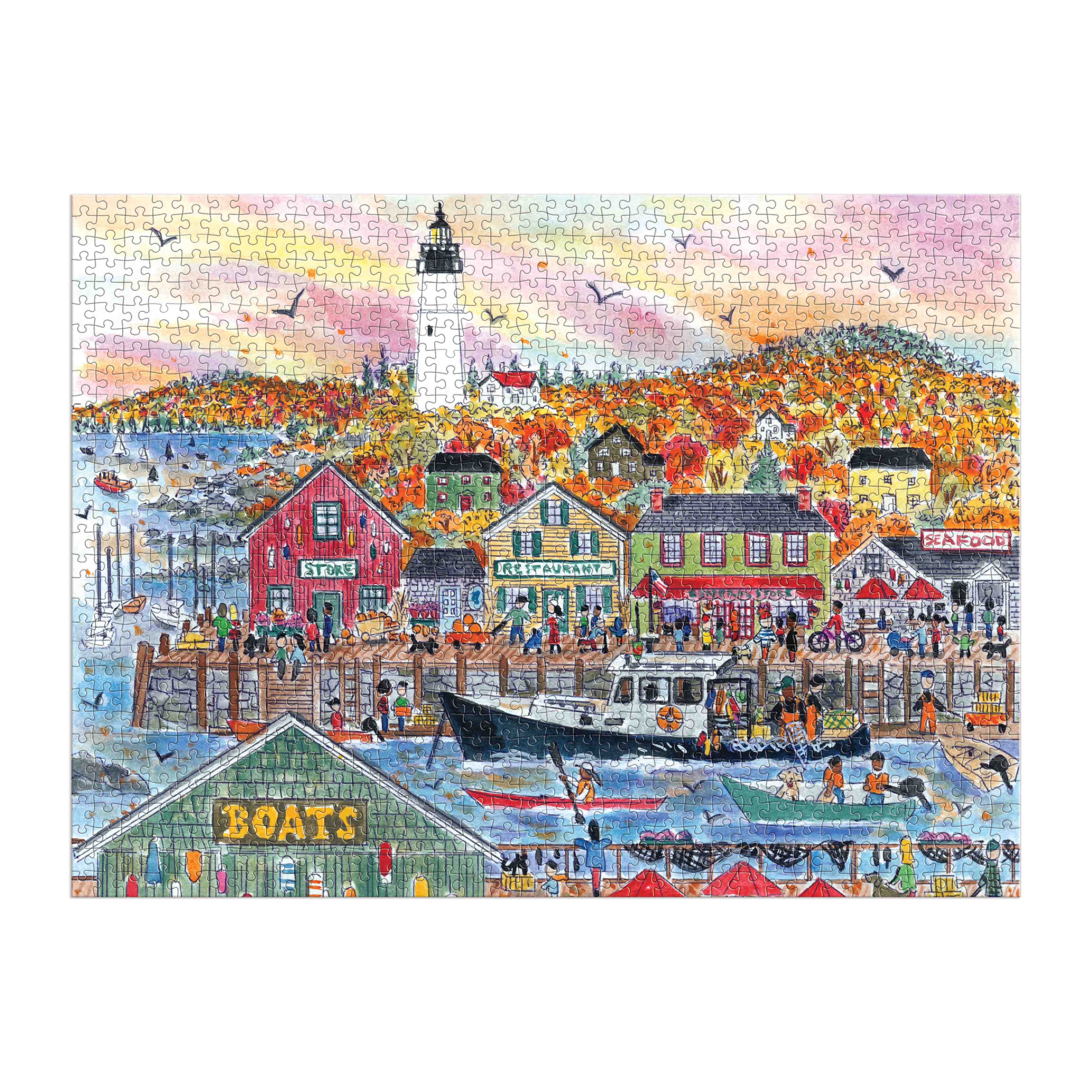 Storrings Autumn By the Sea - 1000pc
