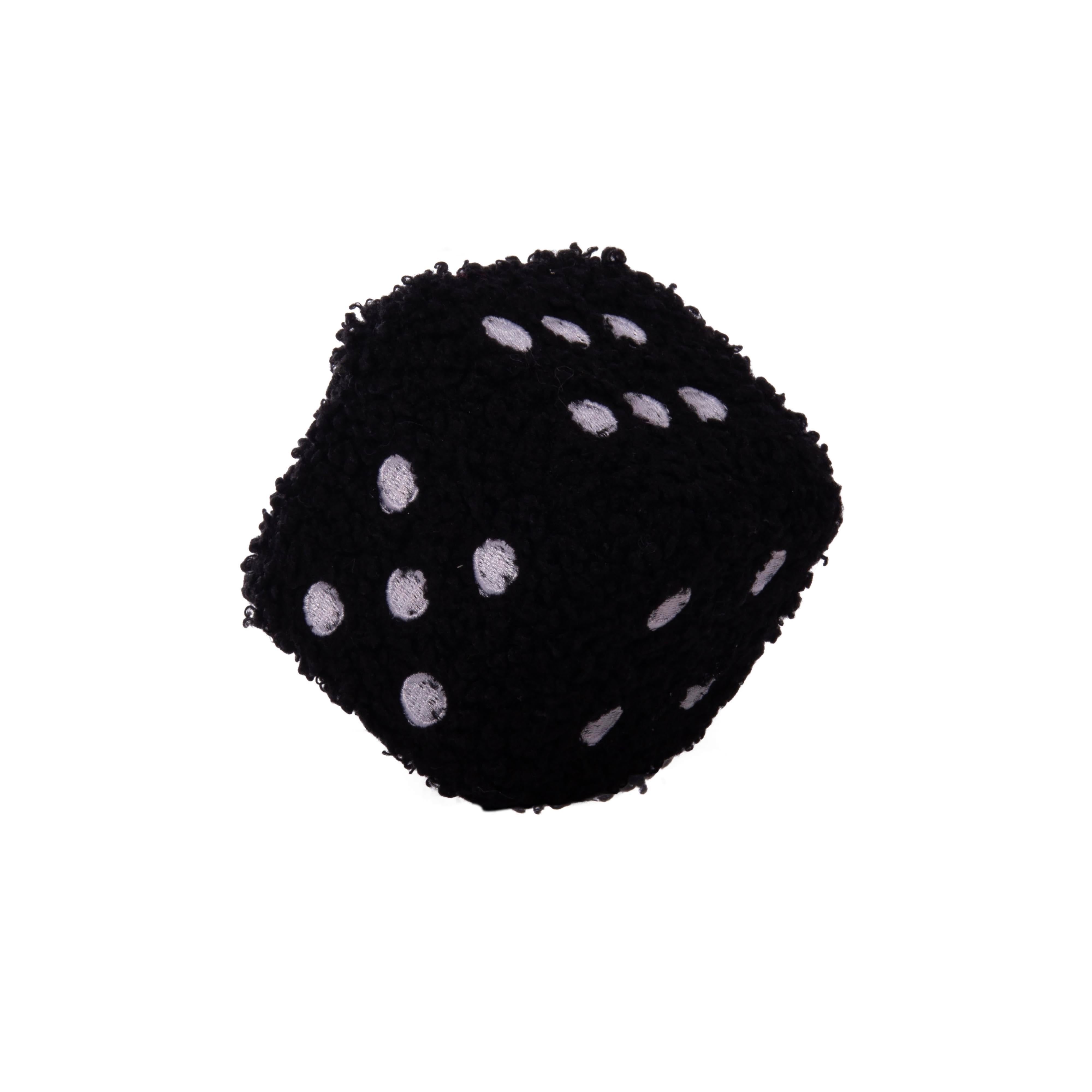 Fluffy Dice Stress Ball (2Asst/12Disp)