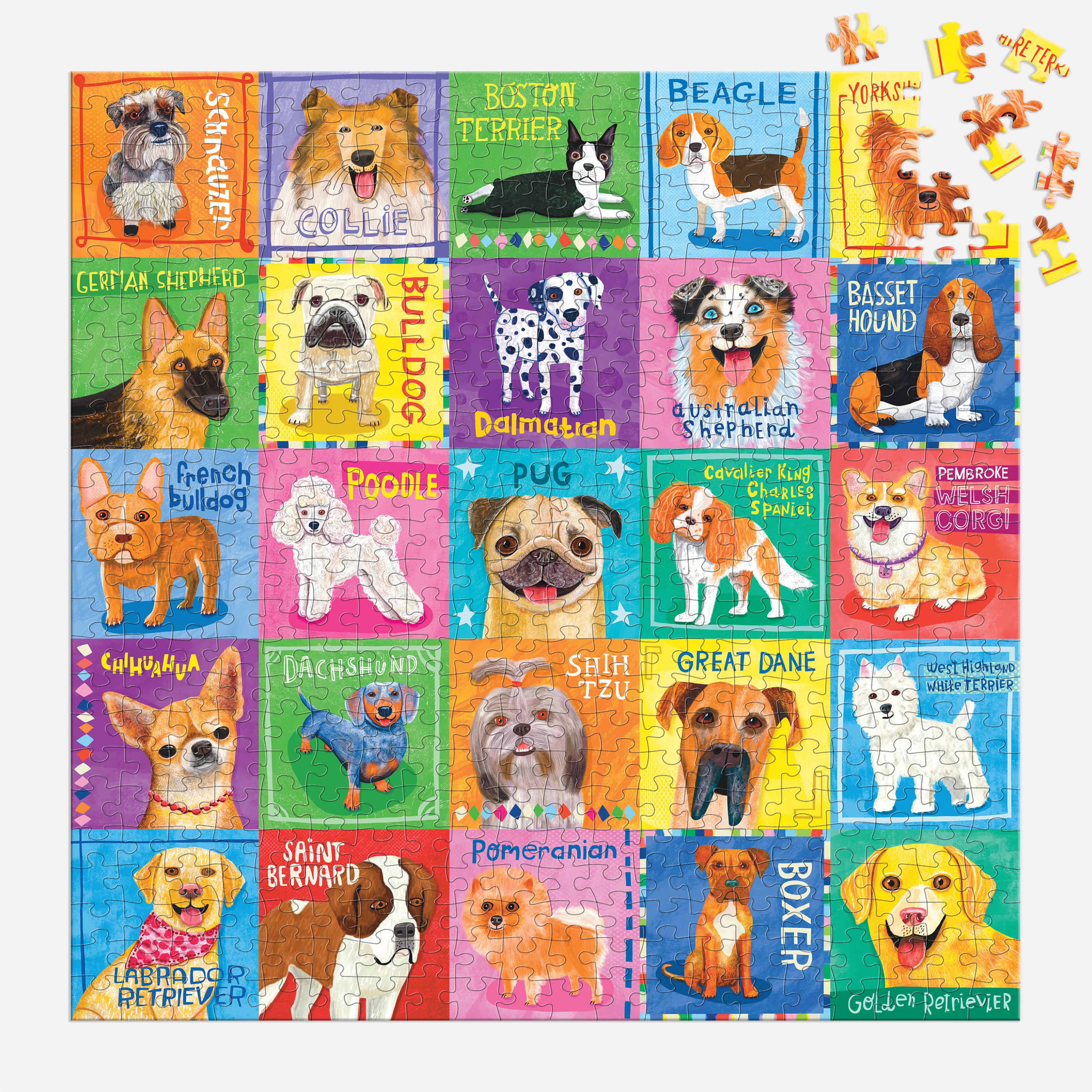 Pawsome Portraits - 500pc Galison
