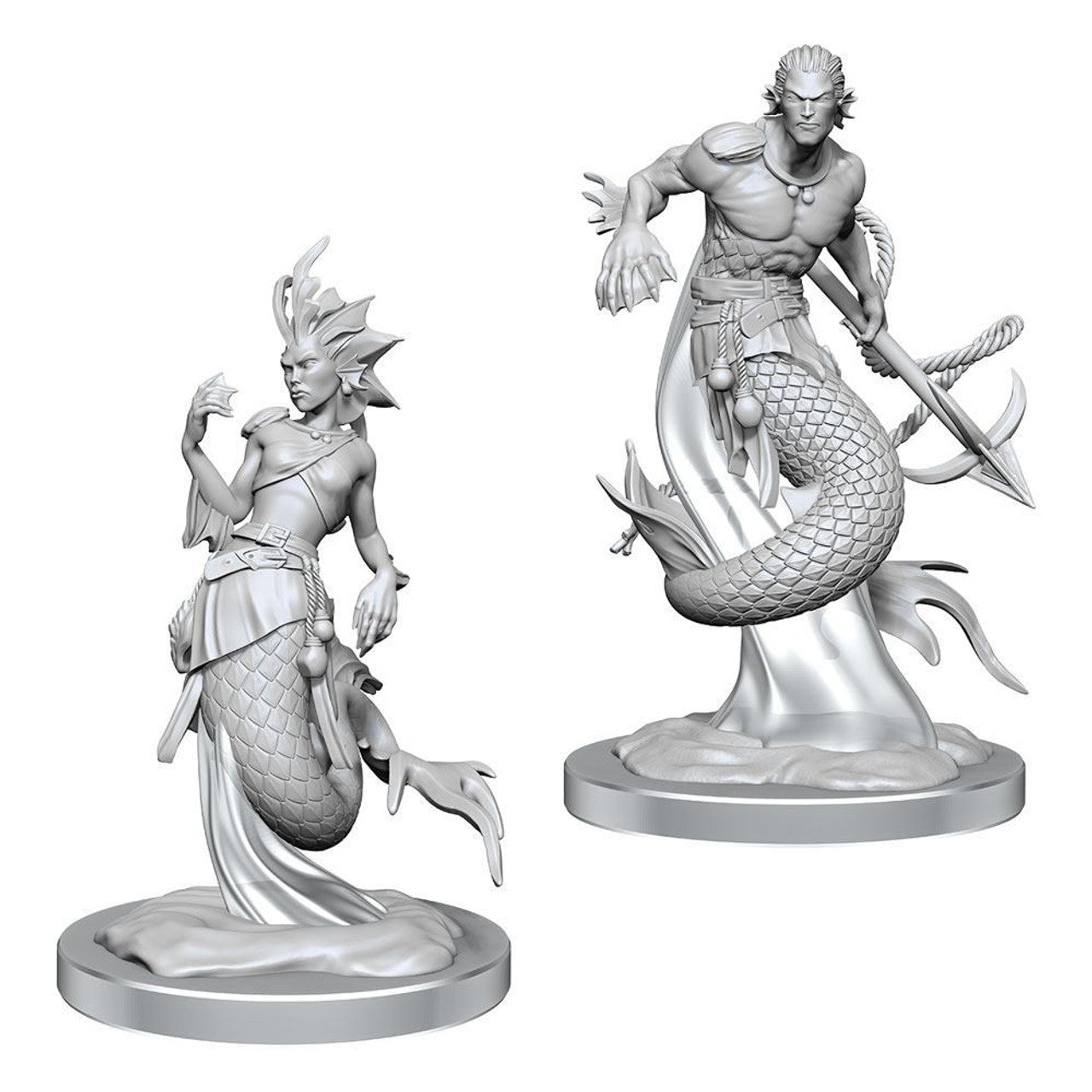 Merfolk - D&D Nolzurs Marvelous Unpainted Miniatures