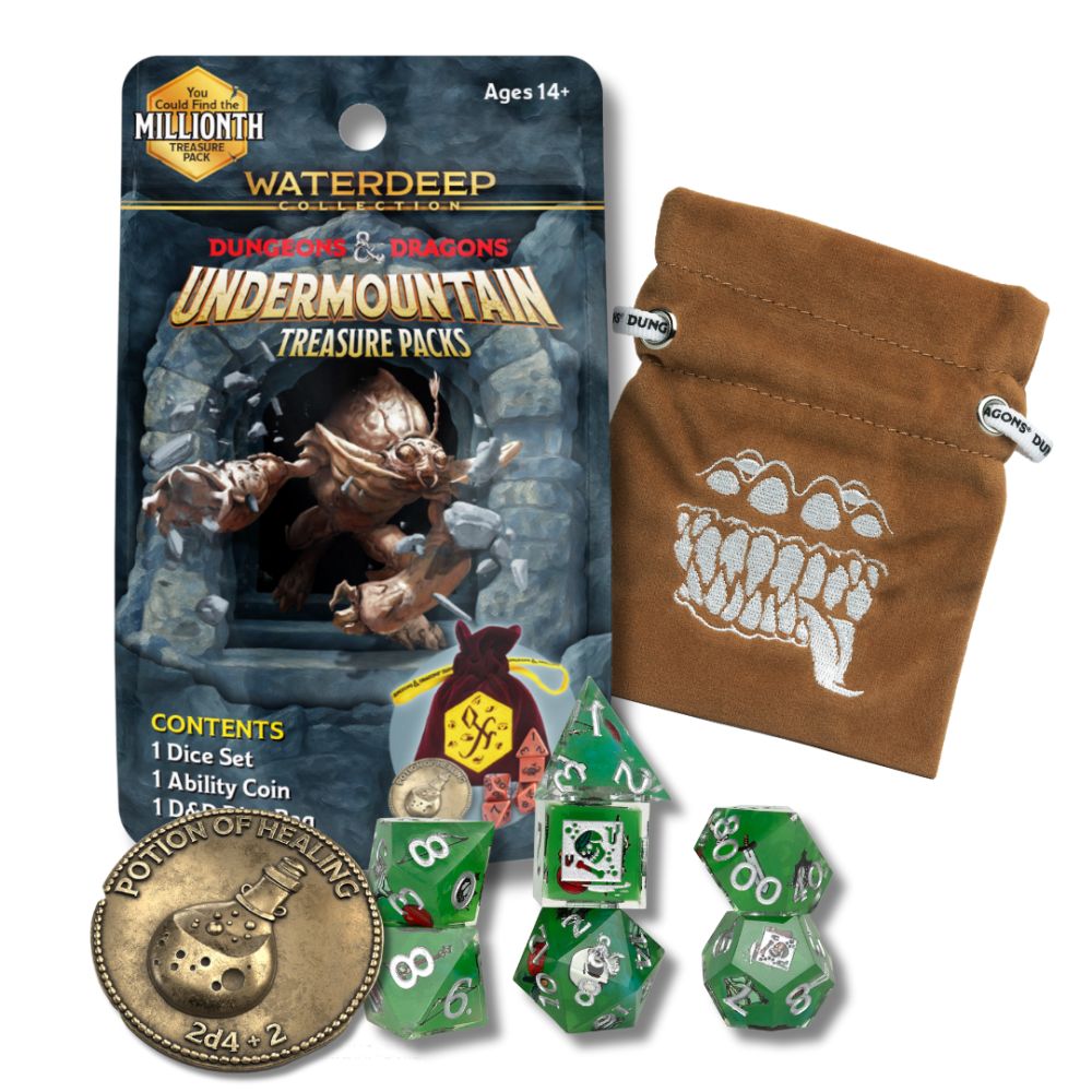 Undermountain Treasure Pack Dice Blind Bag - Sirius Dice