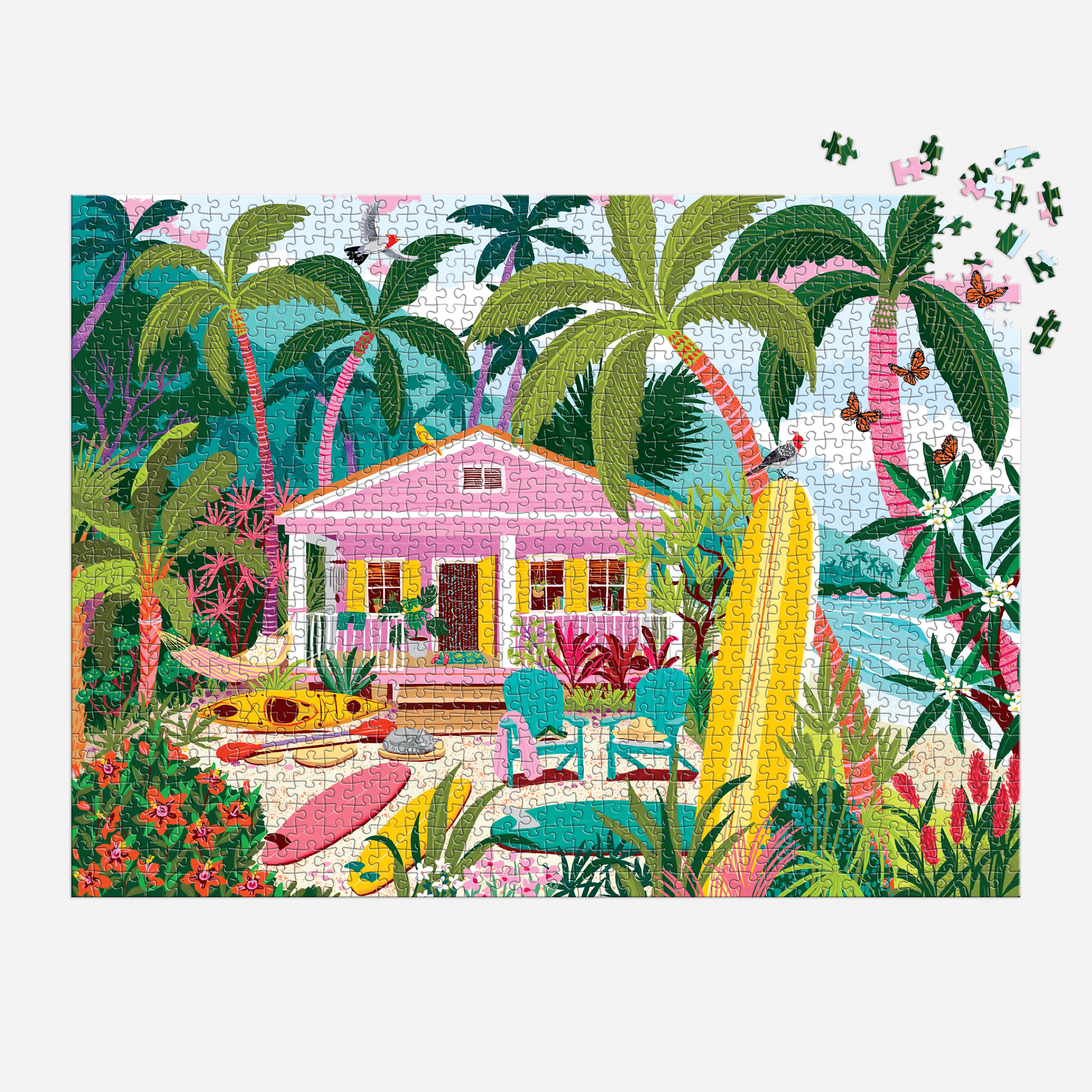 Surfside Bungalow 1000pc - Galison 