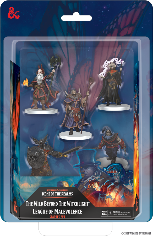 Starter Set 2 - The Wild Beyond the Witchlight Set 20 - D&D Icons of the Realms Miniatures