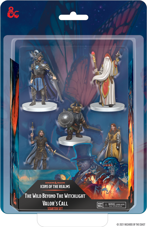 Starter Set 1 - The Wild Beyond the Witchlight Set 20 - D&D Icons of the Realms Miniatures