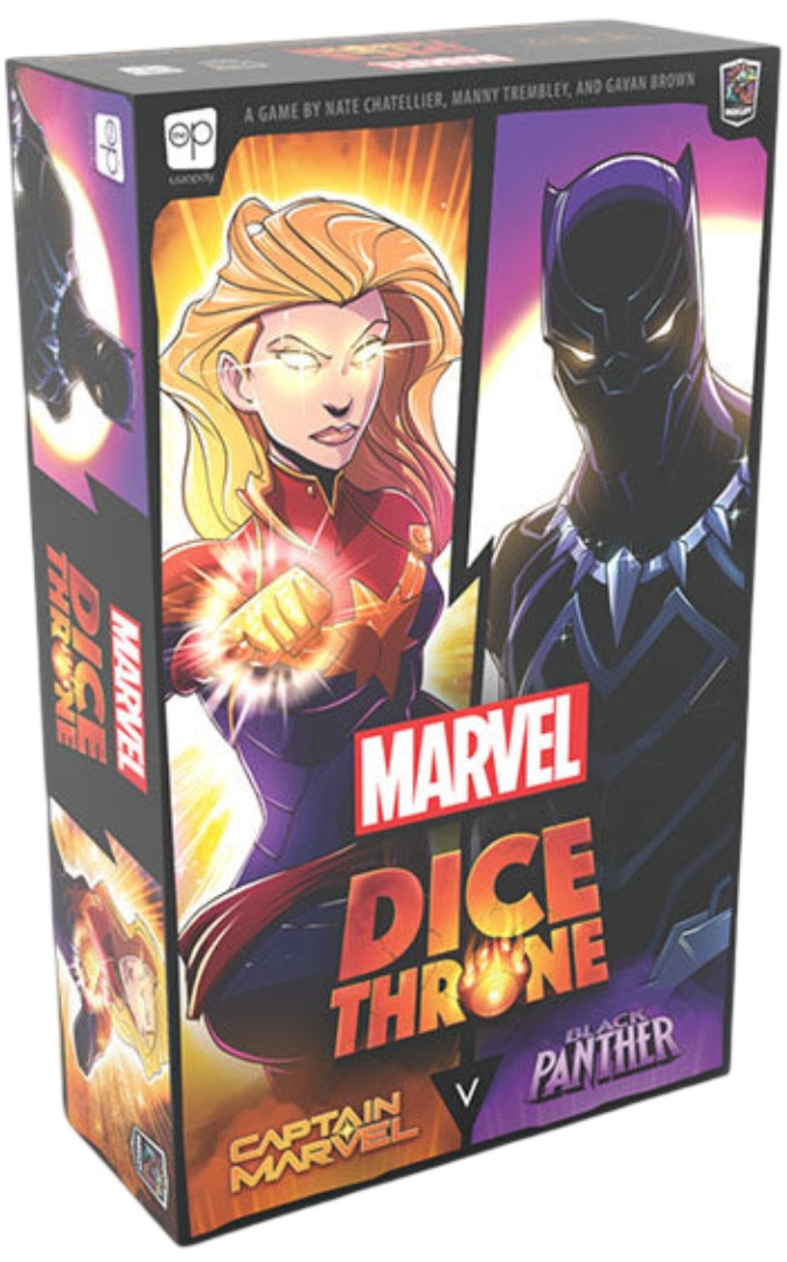 Dice Throne Marvel 2 Hero Box 1 Captain Marvel and Black Panther