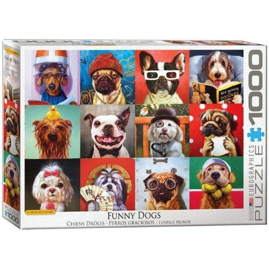 Funny Dogs 1000pc - Eurographics