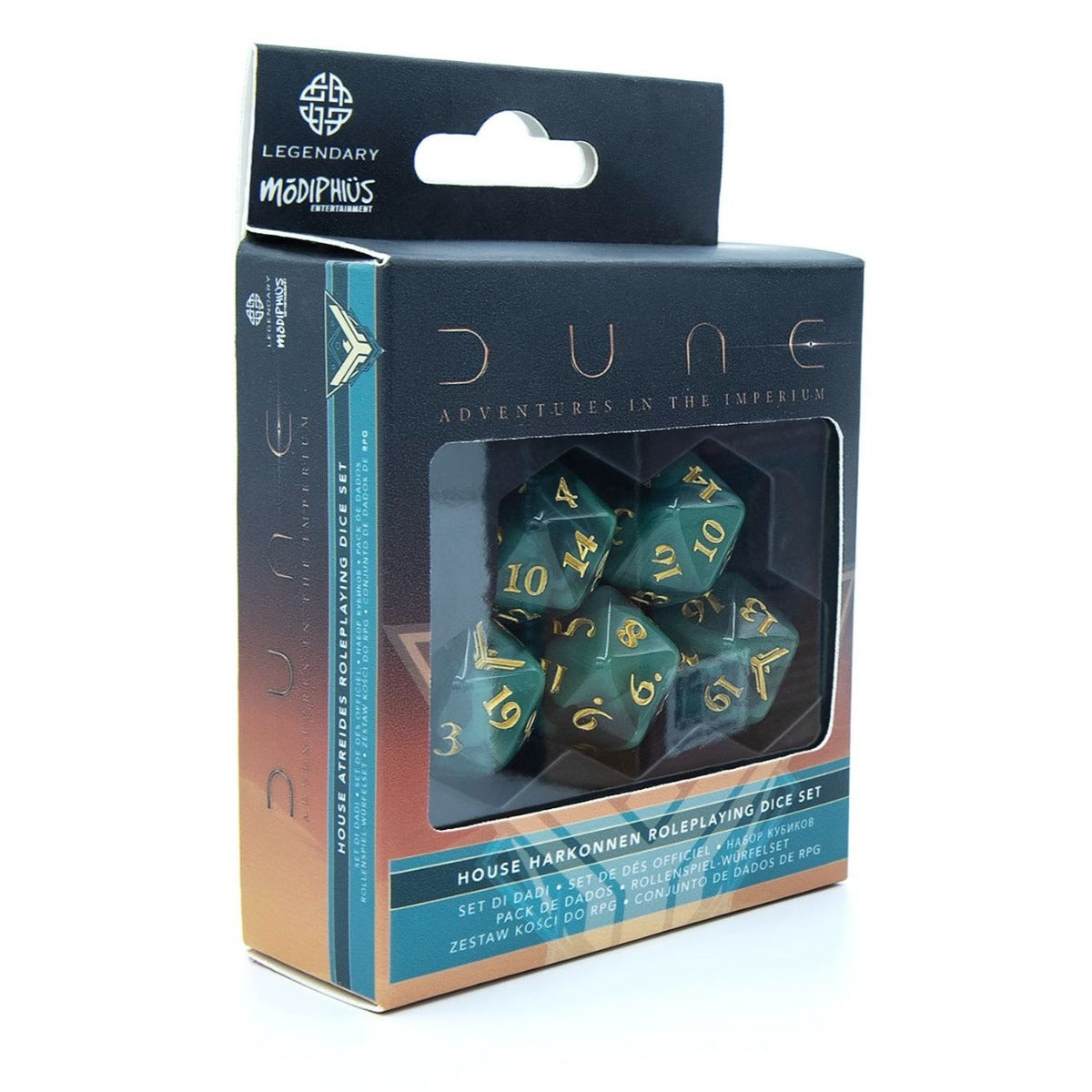 Atreides - Dune RPG Dice Set