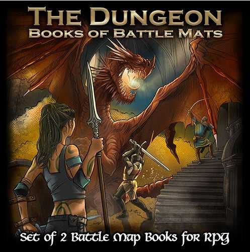 The Dungeon Books of Battle Mats