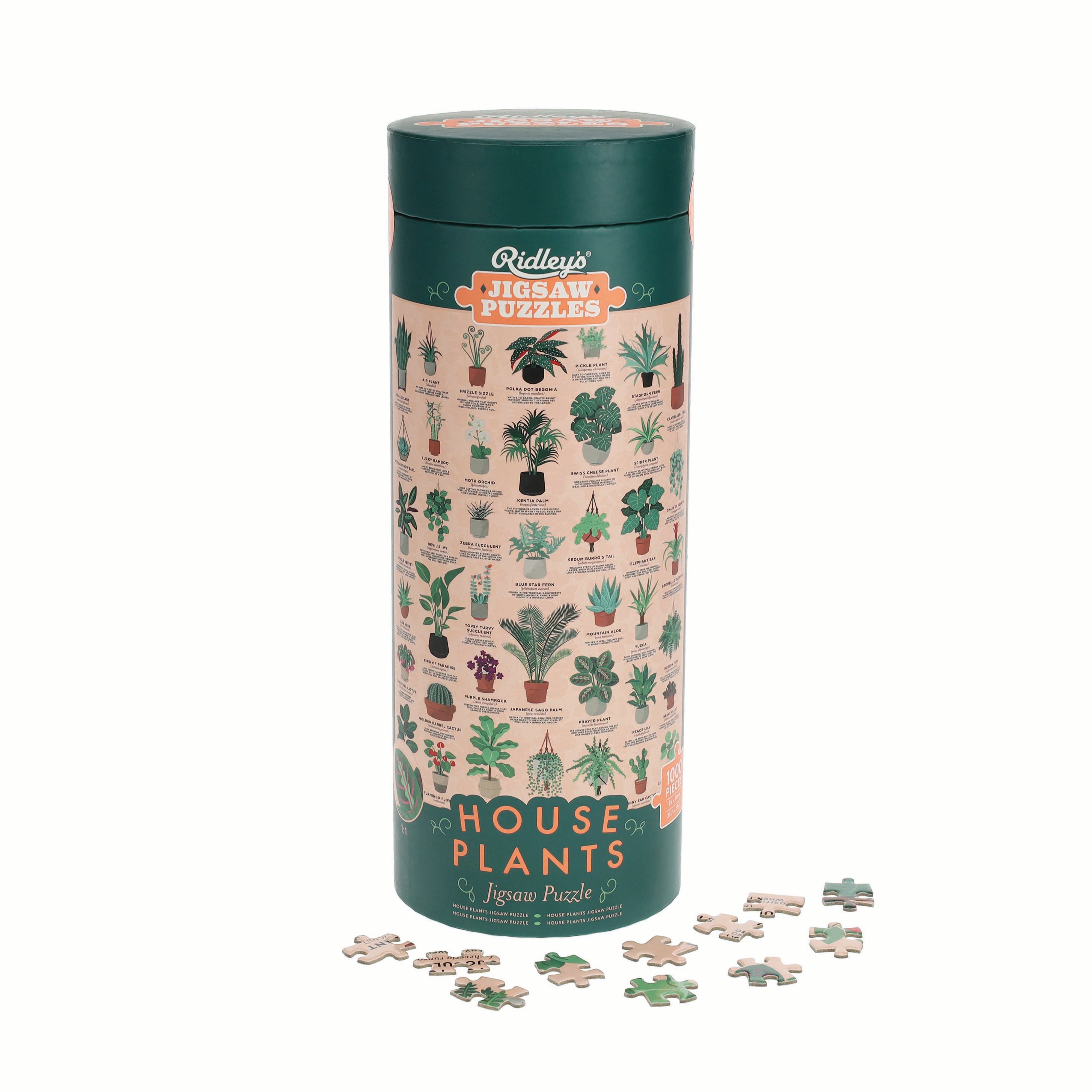 House of Plants 1000 Piece Jigsaw Puzzle - Ridley's