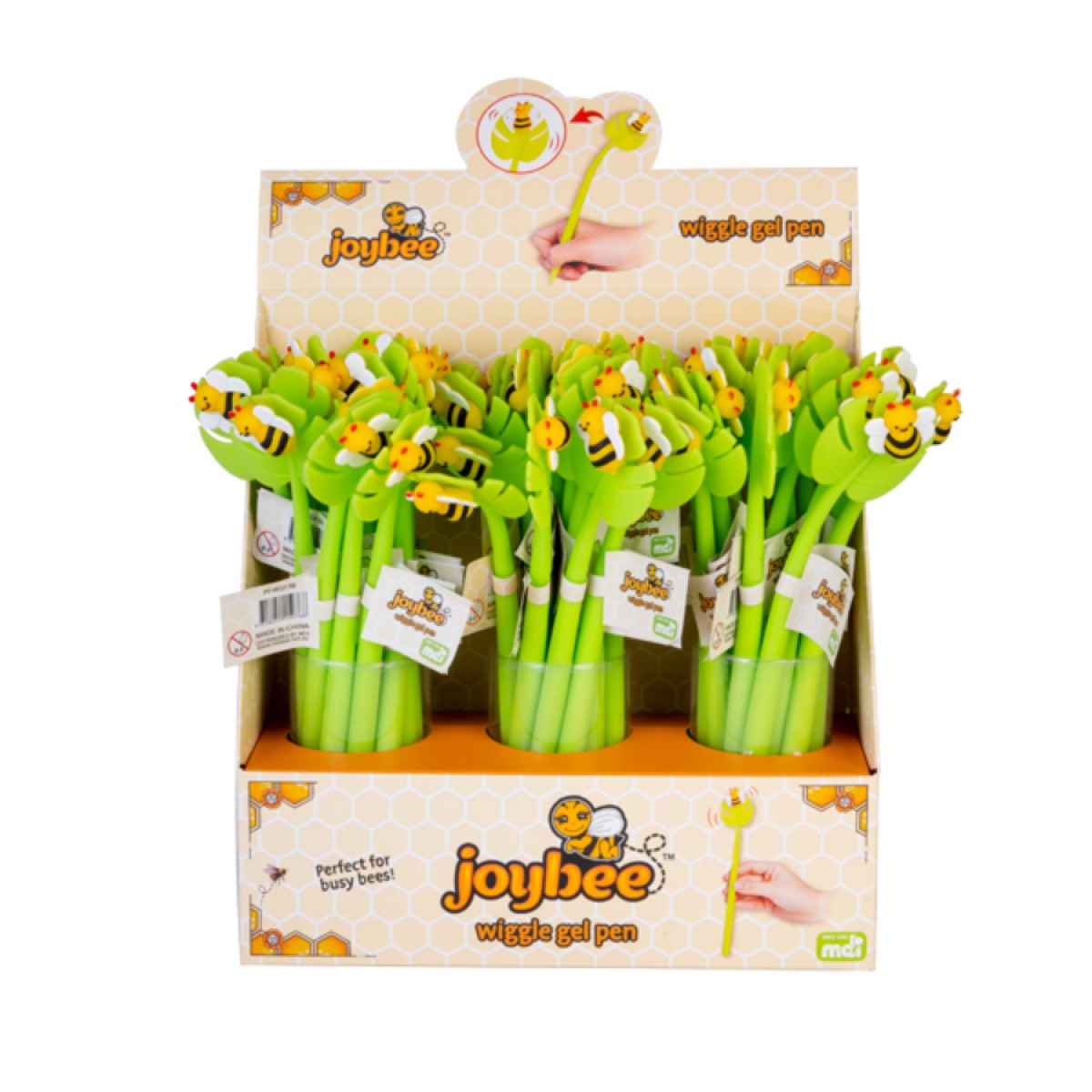 Garden Bee - Wiggle Gel Pen