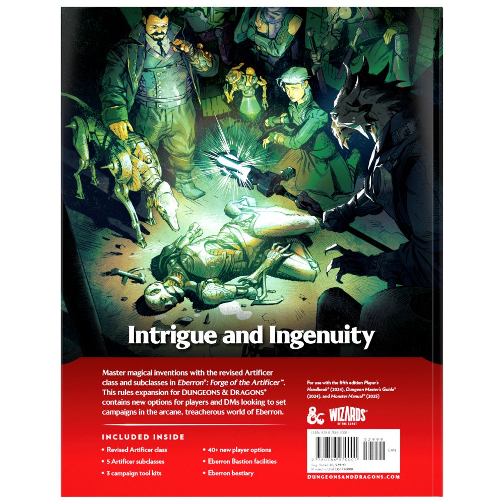 Eberron: Forge of the Artificer - Dungeon & Dragons 5E