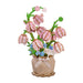 Pink Lily Of The Valley - Wood Bloom