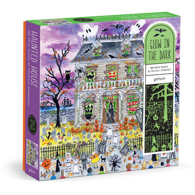 Storrings Haunted House Glow in the Dark Puzzle-500pc