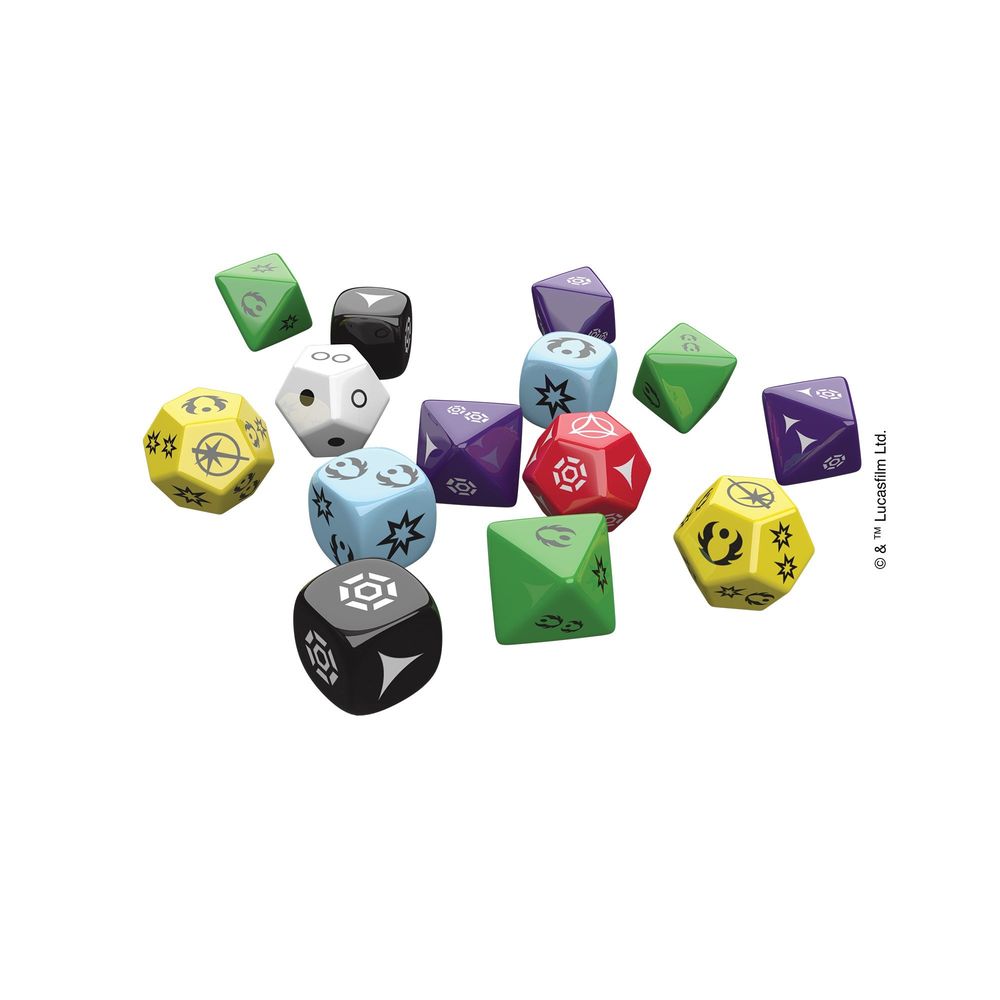 Star Wars RPG Dice (Genesys Style)