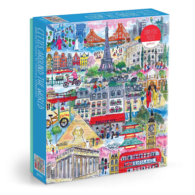 Cities Around the World - Michael Storrings 1000pc - Galison