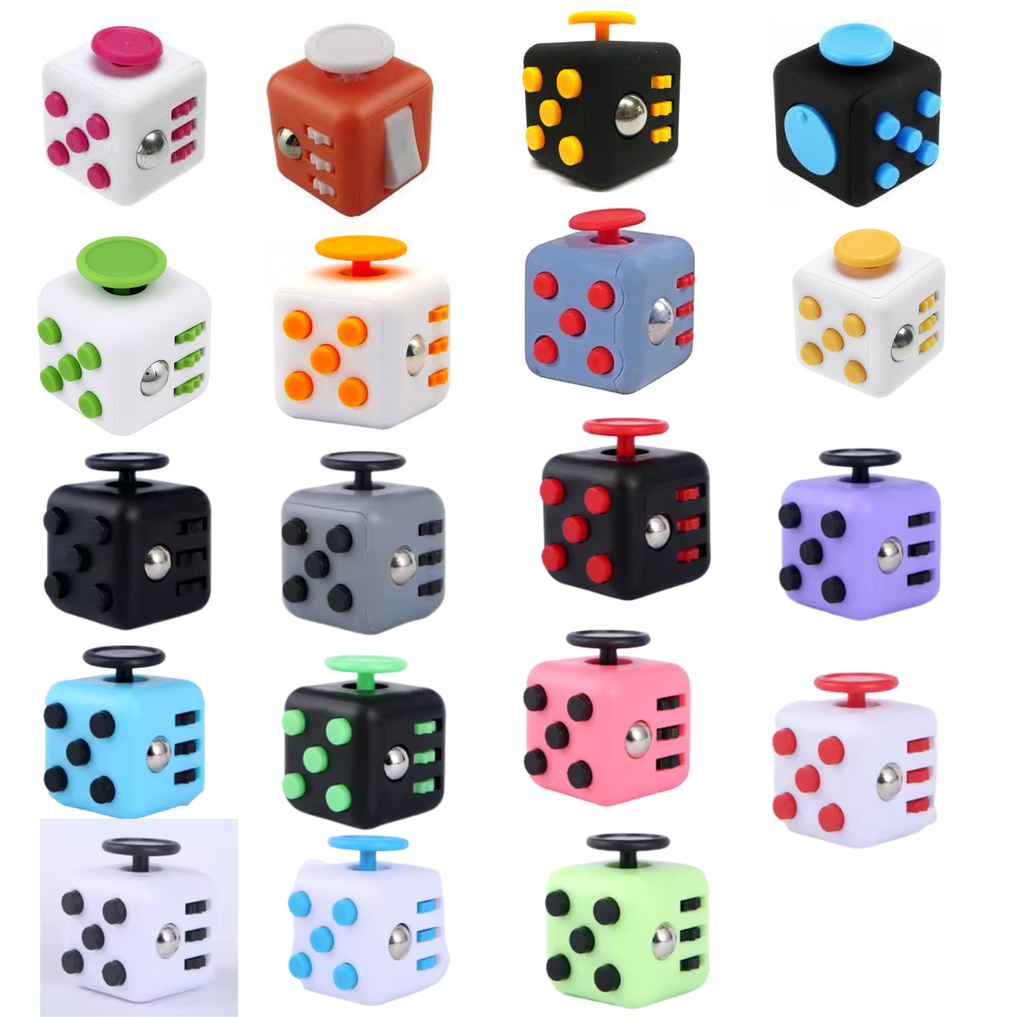Fidget Cube Coloured