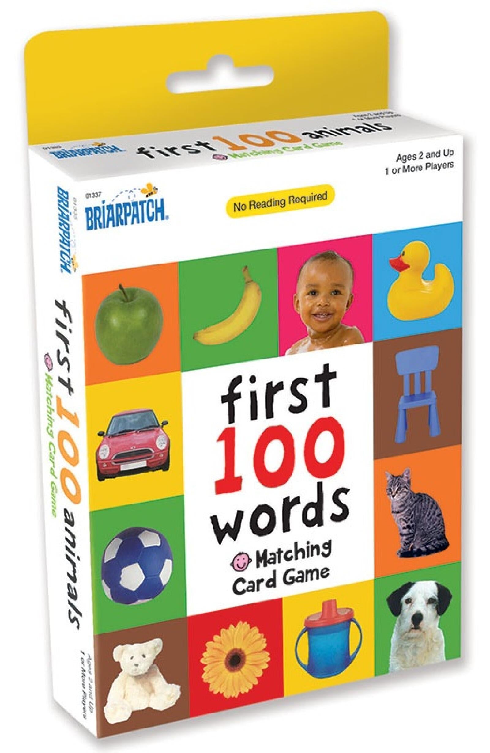 First 100 Words Matching Card