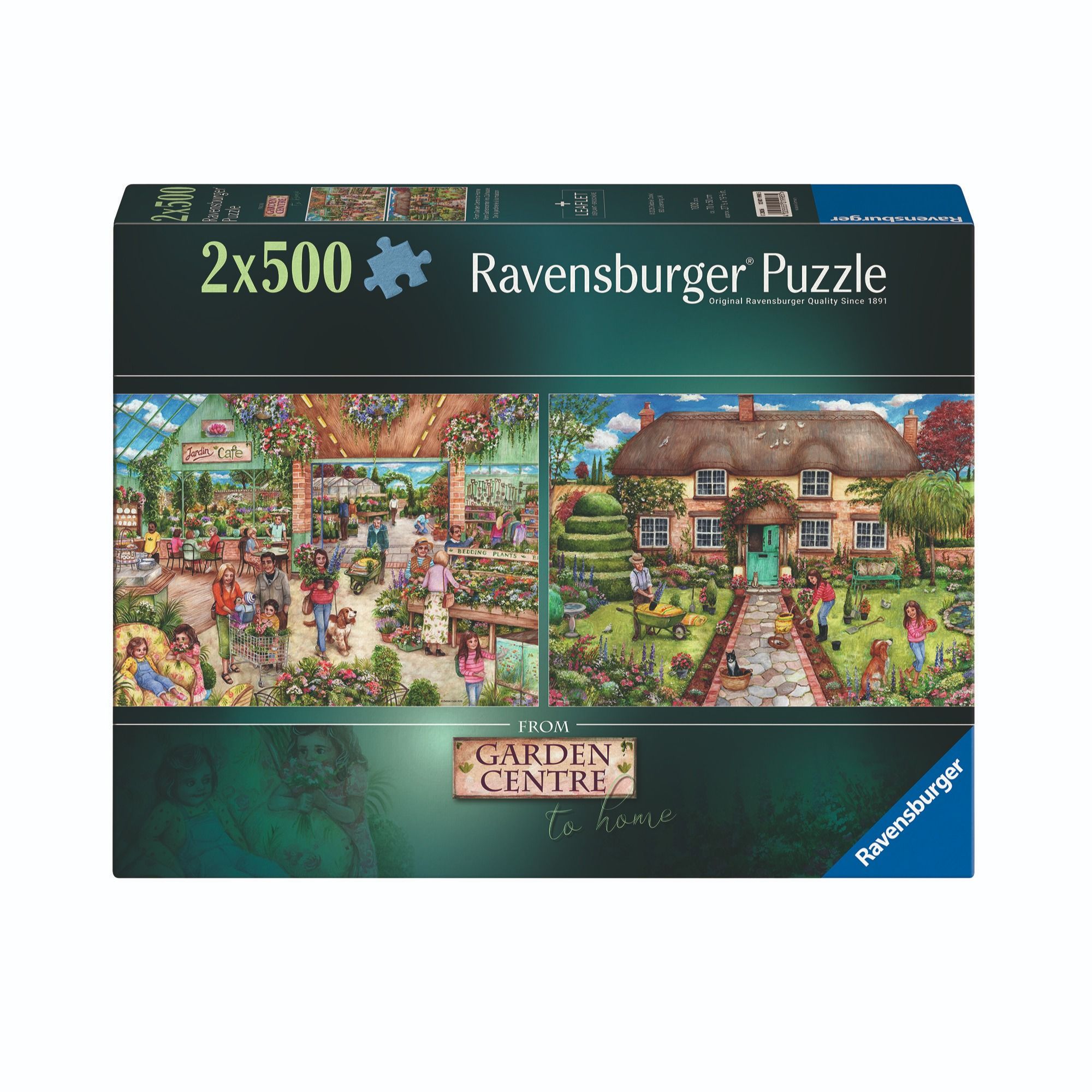 From the Garden Centre to Home - 2 x 500pc Ravensburger