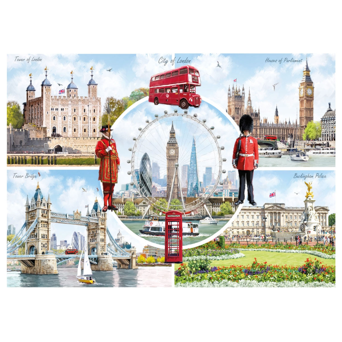 A Look at London - Gibsons - 1000 pc