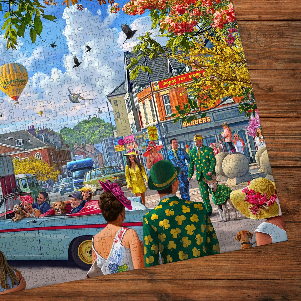 Off to the Races at Newmarket - Gibson 1000pc