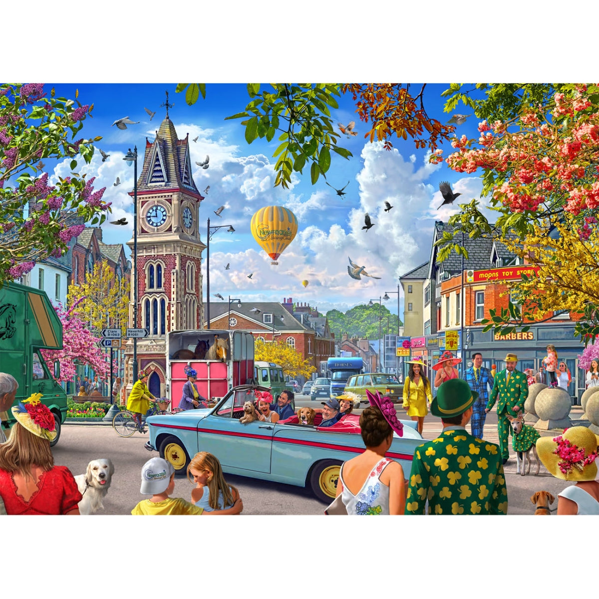 Off to the Races at Newmarket - Gibson 1000pc