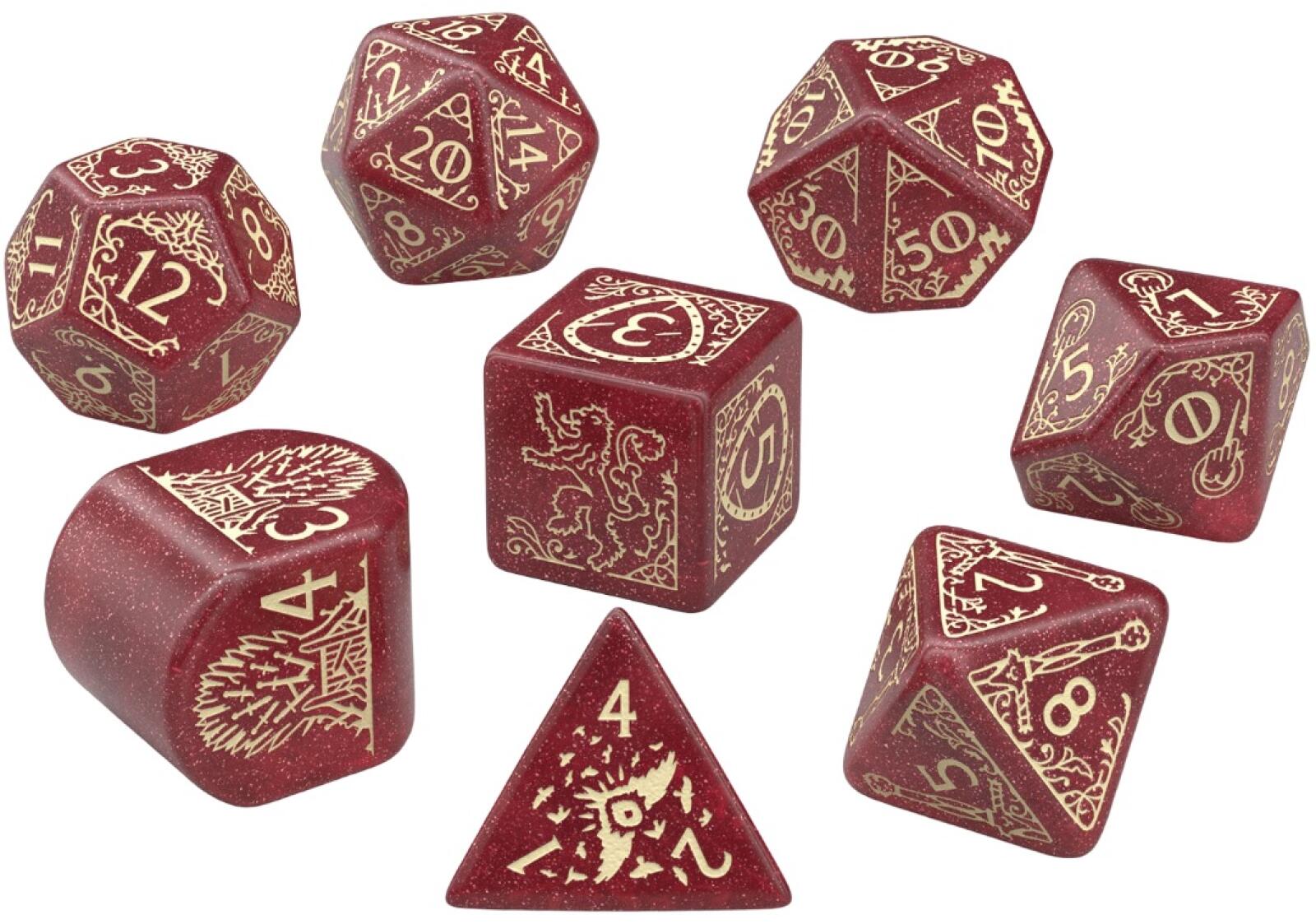 Lannister Dice Set - Game of Thrones