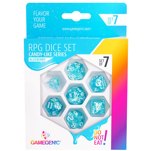 Blueberry - RPG Dice Set - Gamegenic Candy-like Series