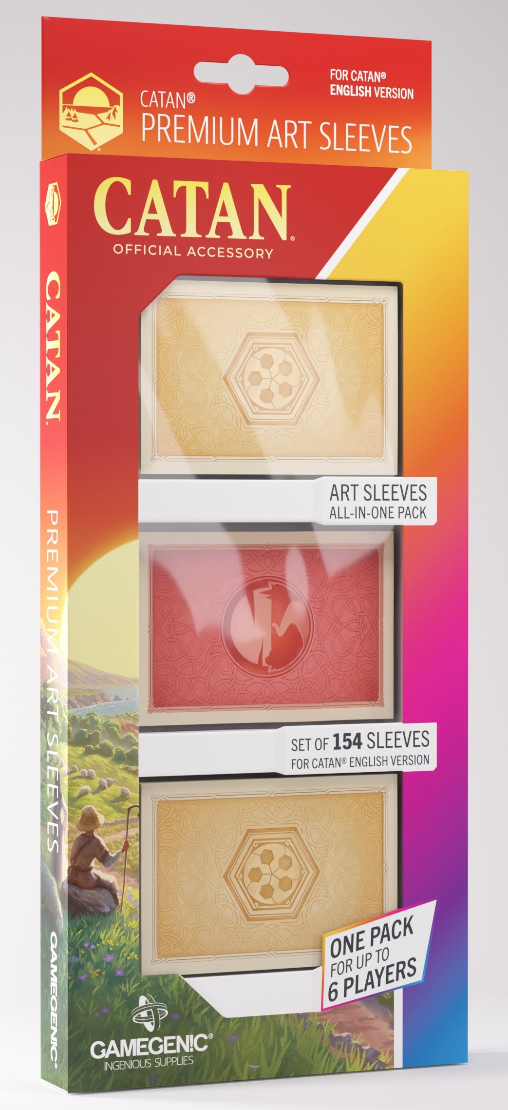 Gamegenic CATAN Art Sleeves
